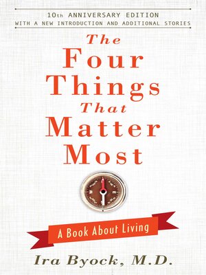 cover image of The Four Things That Matter Most